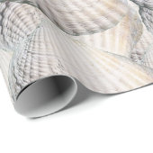 Mikitiez zomer venus shell oceaan strand cadeaupapier (Rol Hoek)