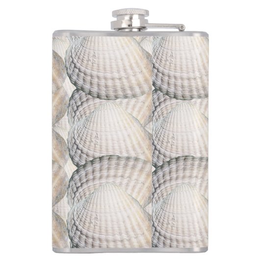 Mikitiez zomer venus shell oceaan strand heupfles (Achterkant)