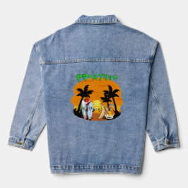 Mikitiez zomer windsurf bananasplit ijs denim jacket
