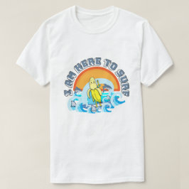 Mikitiez zomer windsurf bananasplit ijs t-shirt