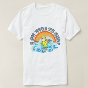 Mikitiez zomer windsurf bananasplit ijs t-shirt