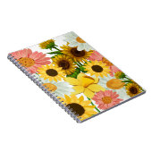 Mikitiez zomerbloemvakantie notitieboek (Rechterzijde)