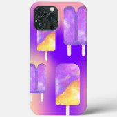 Mikitiez zomerregenboog paarse gouden ijsje Case-Mate iPhone case (Achterkant)