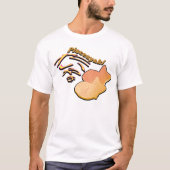 Mikitiez zomers ontbijtstrand t-shirt (Voorkant)