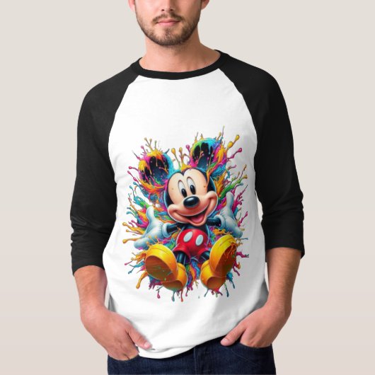 MIKKE MUSSS COLOR T-SHIRT (Voorkant)
