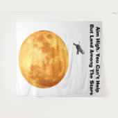 mikken op hoog tapijt wandkleed (Voorkant (horizontaal))