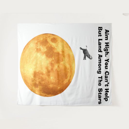 mikken op hoog tapijt wandkleed (Voorkant (horizontaal))