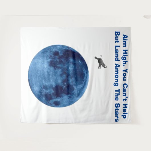 mikken op hoog tapijt wandkleed (Voorkant (horizontaal))