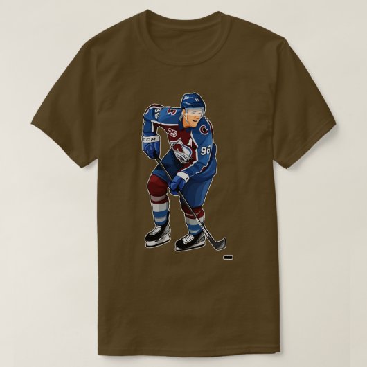Mikko Rantanen 96 Schaatsen TShirt (Design voorkant)