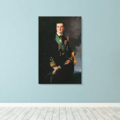 Miklos Horthy de Nagbanya Canvas Afdruk (Insitu (Houten vloer))