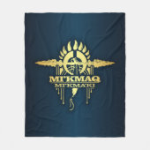 Mi'kmaq (Micmac) 2 Fleece Deken (Voorkant)
