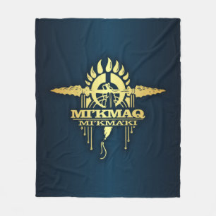 Mi'kmaq (Micmac) 2 Fleece Deken