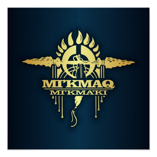 Mi'kmaq (Micmac) 2 Perfect Poster (Voorkant)