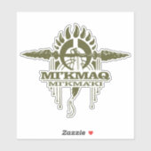 Mi'kmaq (Micmac)2o Sticker (Vel)