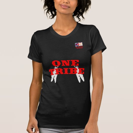 MI'KMAQ PROUD ONE TRIBE T-SHIRT (Voorkant)