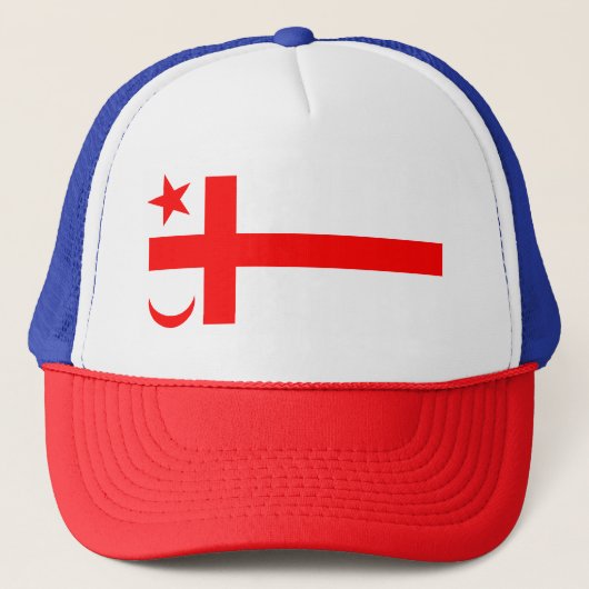 Mikmaq State Flag Trucker Pet (Voorkant)