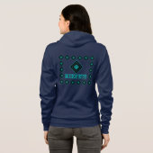 MIKNETO® - Ritssluiting Hoodie (Achterkant volledig)