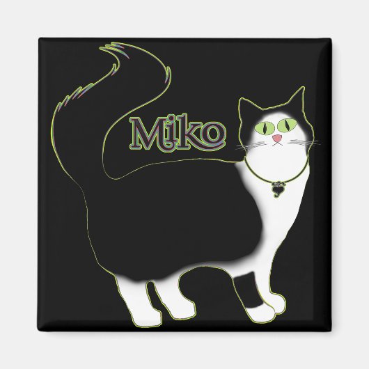 Miko Kitty Magneet (Voorkant)