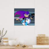 Miko Kubota Glitch Techs Poster (Keuken)