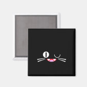 Miko Kuta Neko Kat Kosplay Glitch Videospel Techni Magneet (Voorkant / Achterkant)