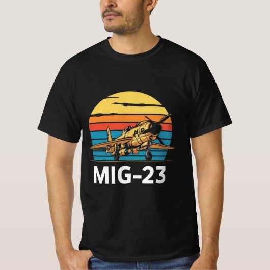 Mikoyan-Gurevich MiG-23 T-shirt (Voorkant)