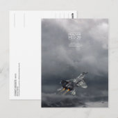 Mikoyan MiG-29 briefkaart (Voorkant / Achterkant)