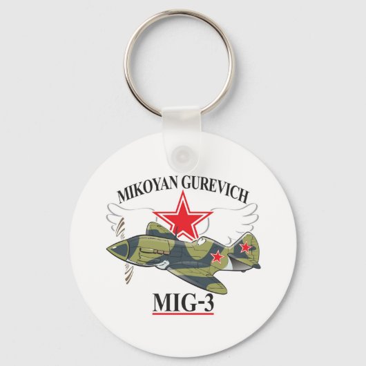mikoyan mig-3 sleutelhanger (Voorkant)