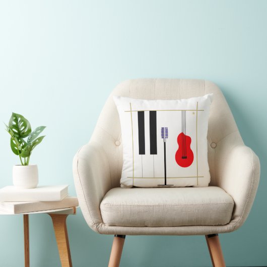 Mikrofon och Instrument Kussen (Stoel)