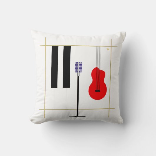 Mikrofon och Instrument Kussen (Voorkant)