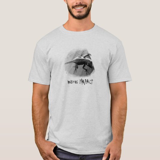 MIKROS IMPACT NACHT LIZARD T-SHIRT (Voorkant)