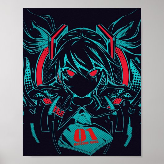 Miku Digital Diva Poster (Voorkant)