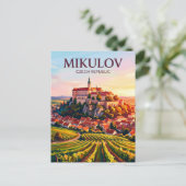 Mikulov Tsjechië Briefkaart (Staand voorkant)
