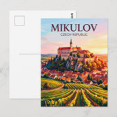 Mikulov Tsjechië Briefkaart (Voorkant / Achterkant)