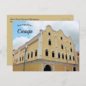 Mikve Israel Emanuel Synagogue Curaçao Briefkaart (Voorkant / Achterkant)