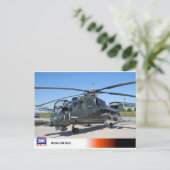 MIL 35 HIND RUSSISCHE HELIKOPTER BRIEFKAART (Staand voorkant)