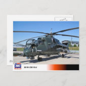 MIL 35 HIND RUSSISCHE HELIKOPTER BRIEFKAART (Voorkant / Achterkant)