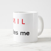 MIL haat me Grote Koffiekop (Voorkant rechts)