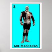Mil Mascaras Poster (Voorkant)