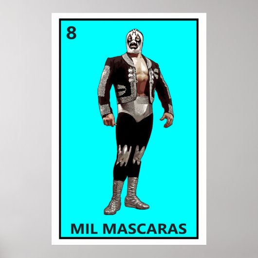 Mil Mascaras Poster (Voorkant)