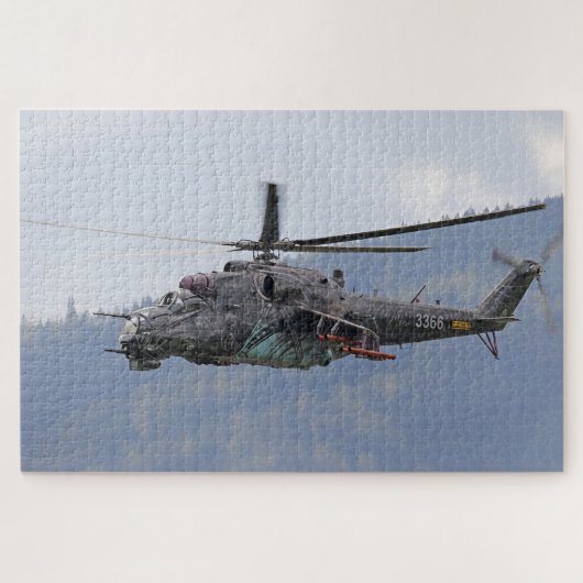 Mil Mi-24 Hind Legpuzzel (Horizontaal)