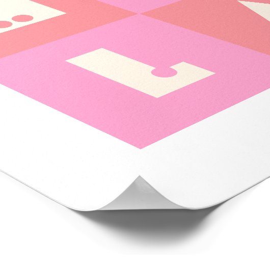 Mila baby naam meisje Poster (Hoek)