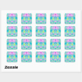 MILA ~ PASTEL PERFECTION ~ VIERKANTE STICKER (Vel)