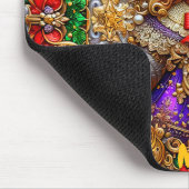 MILA ~ Vintage kerstpop ~ Mousepad Muismat (Hoek)