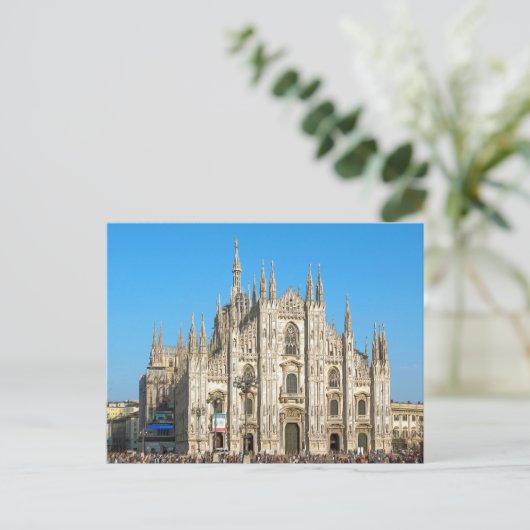 Milaan. 1. briefkaart (Staand voorkant)