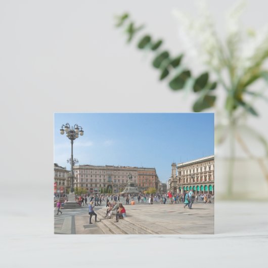 Milaan. 20 briefkaart (Staand voorkant)