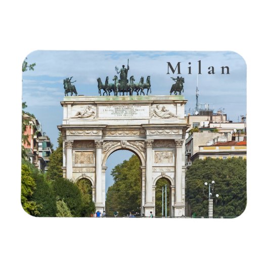 Milaan. #22. magneet (Horizontaal)
