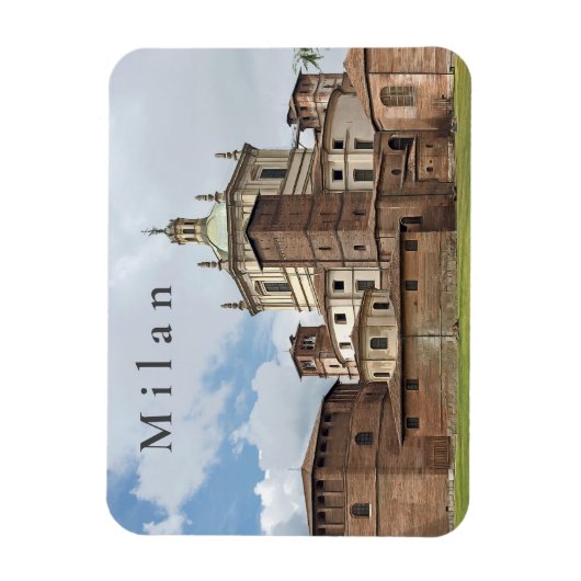 Milaan. #28 magneet (Verticaal)