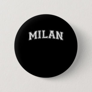 Milaan City Heart van Italië Ronde Button 5,7 Cm