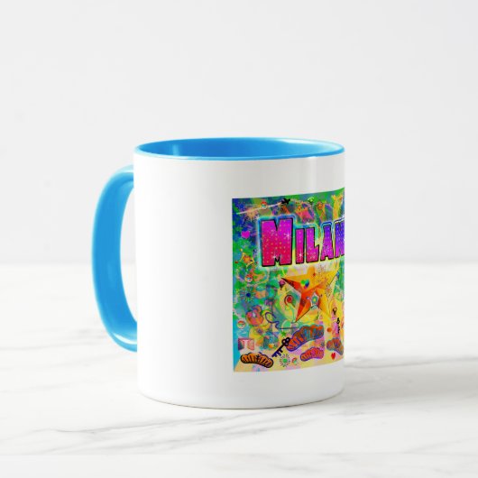 Milaan Epoch uur Mok (Voorkant links)