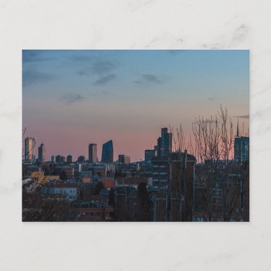 Milaan, groot Milaan Briefkaart (Voorkant)